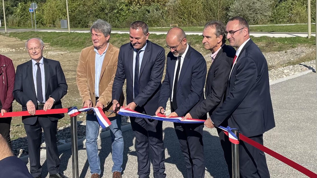 D’une friche à un nouveau lieu de vie, inauguration de la zone de la Passerelle à Orthez